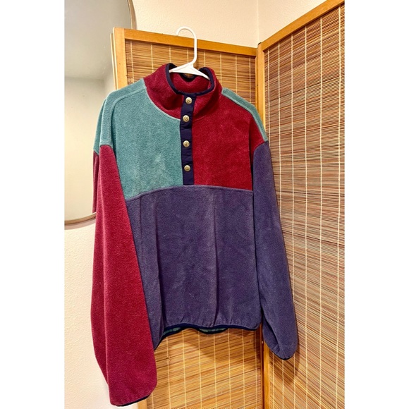 Woolrich 90s quarter button up sweater - Picture 1 of 3